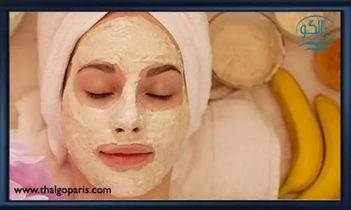 ماسک موز مناسب برای چروک های اطراف چشم