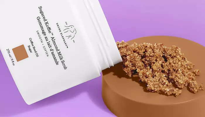 اسکراب بادام و شیر